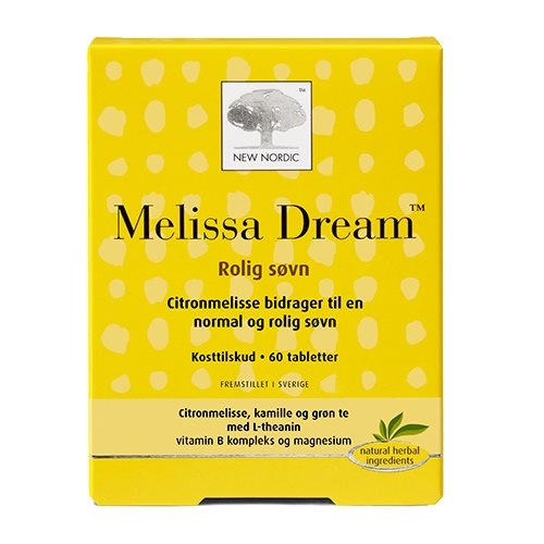 Melissa Dream 60tabl - Kosttilskud med B-vitaminer
