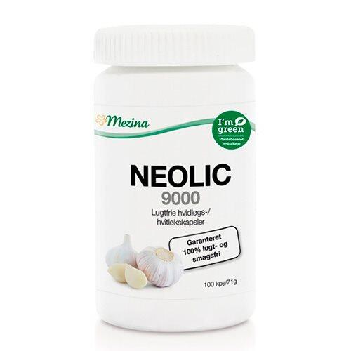 Neolic 9000 - 100 Kapsler med Hvidløgsekstrakt