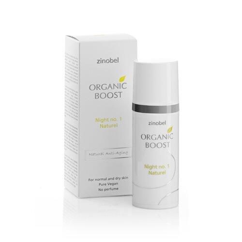 Zinobel Økologisk Boost Natcreme No 1 - 50ml til natten