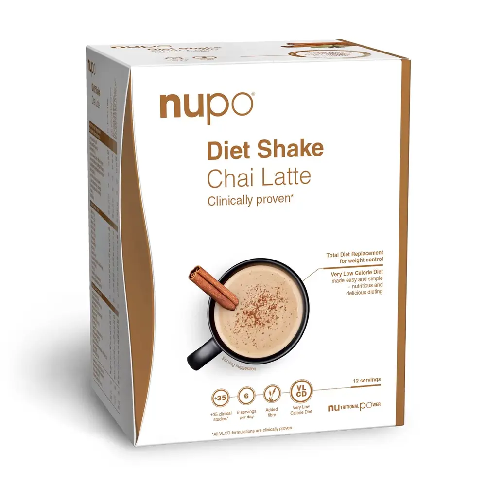 Nupo Diet Shake Chai Latte 320g - Lækker Slankedrik