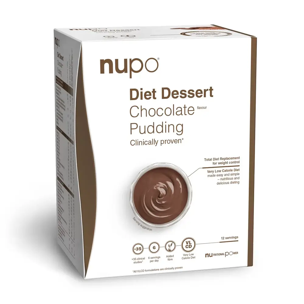 Nupo Diet Dessert Chokoladepudding 340g - Ny Smag!