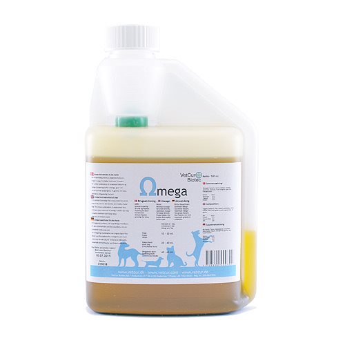 Omega 3-6-9 Olietilskud til Hunde - 500 Ml