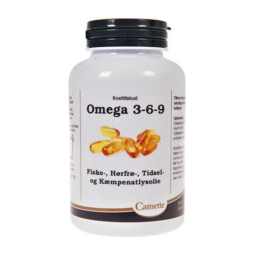 Camette Omega 3 6 9 - Naturligt kosttilskud til skønhed
