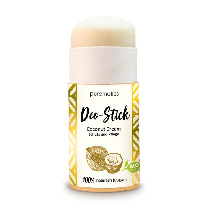 Puremetics Deo Stick med Kokoscreme - Aluminiumfri Deodorant