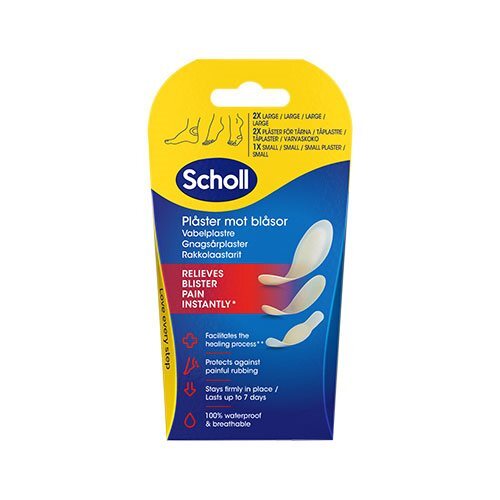Scholl Vabelplastre Mix - 5 Stk til Hurtig Smertelindring