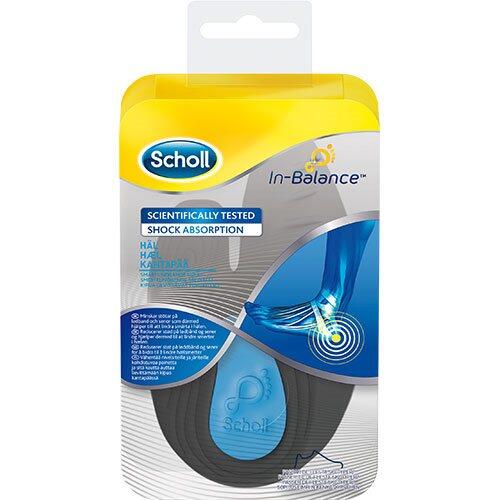 Scholl Med Indlægssåler til Hæl - Lindre Smerter!