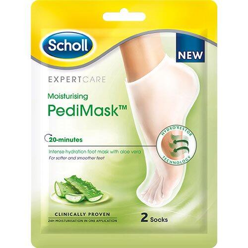 Scholl Pedimask Aloe 2 Fodmasker til Bløde Fødder