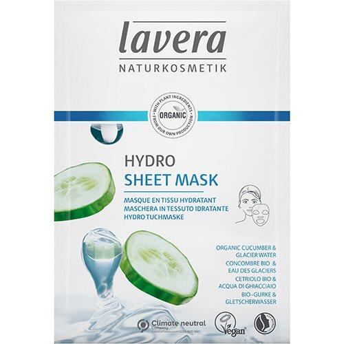 Lavera Sheet Mask med Agurk - Fugtgivende Ansigtsmaske