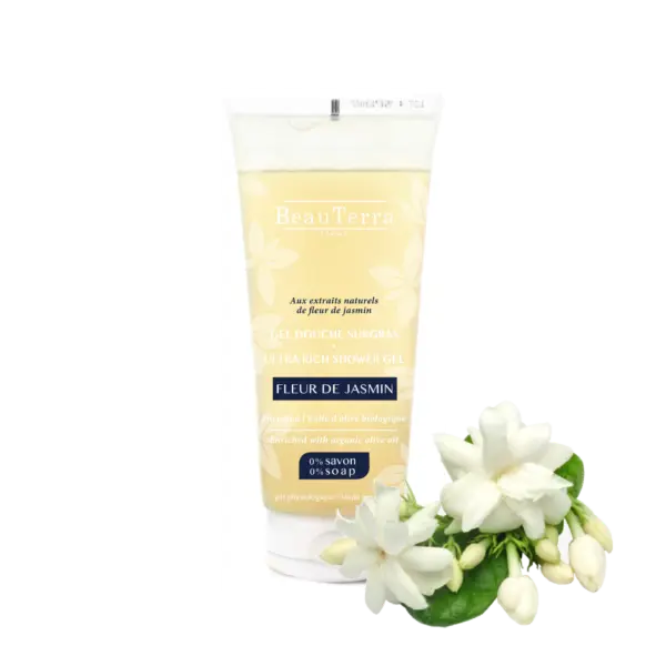 Beau Terra Ultra Rig Brusegel med Jasmin 200ml - Skånsom Rens