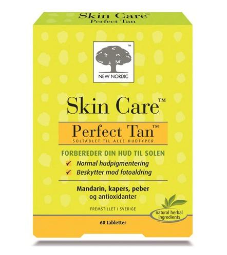 Skincare Perfect Tan 60 tab - Soltablet til smuk hud