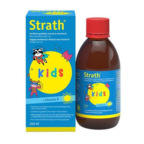 Strath Kids 250ml - Vitamin D til børn, styrk immunsystemet!