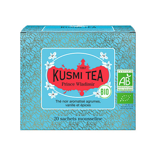 Kusmi Prince Vladimir Te - 20 Breve med Citrus og Krydderier
