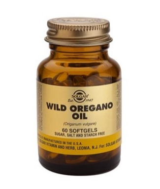 Solgar Vild Oregano Olie - 60 Bløde Kapsler på Tilbud!