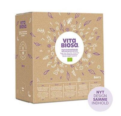 Vita Biosa Bær Økologisk 3L Bag-in-Box