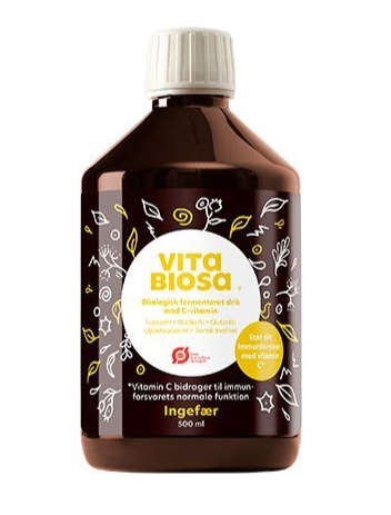 Vita Biosa Ingefær 500ml - Økologisk Fermenteret Drik