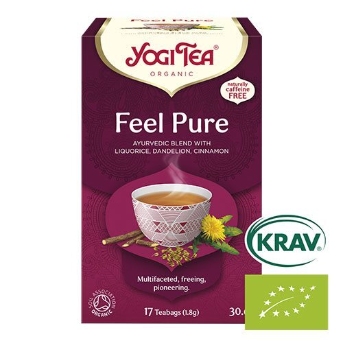 Yogi Tea Feel Pure - Urte Te med Lakrids og Kanel 17br
