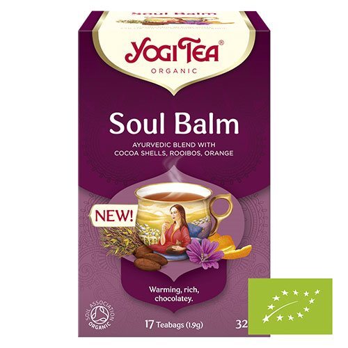 Yogi Tea Soul Balm - Økologisk Te med Rooibos og Kakao