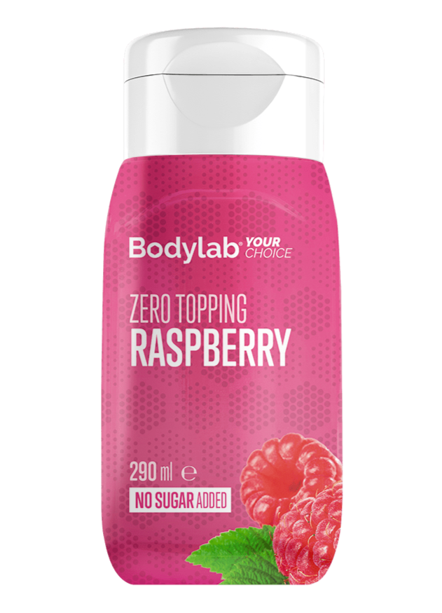 Bodylab Zero Topping 290 Ml - Hindbærtilbud!