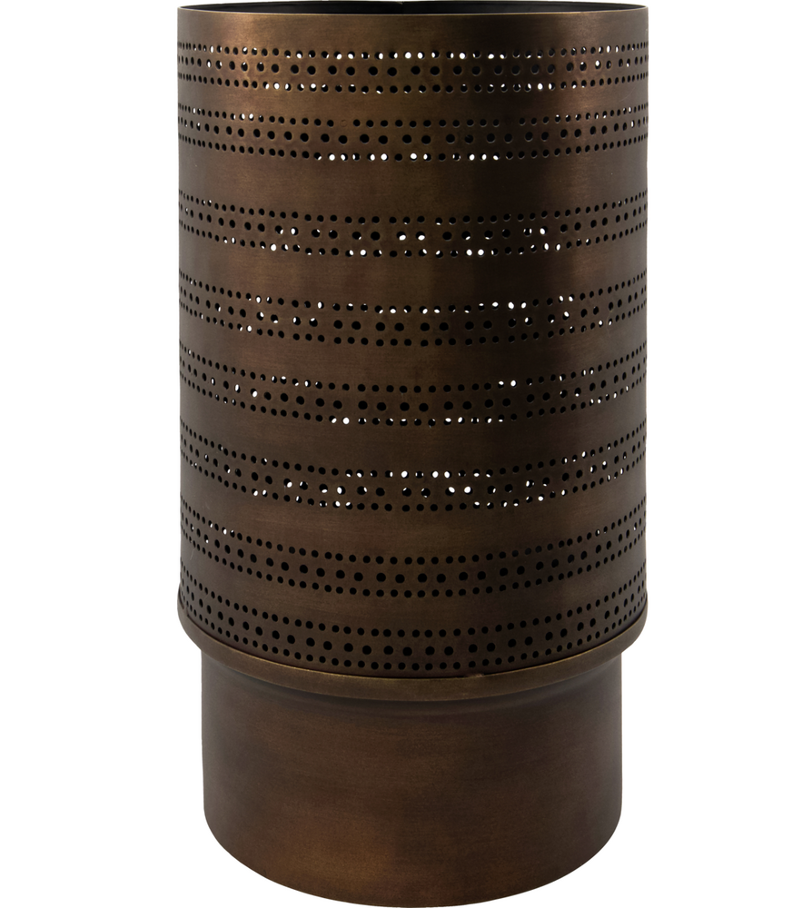 House Doctor Lysestage Mesu - Antik Brun Ø19 cm