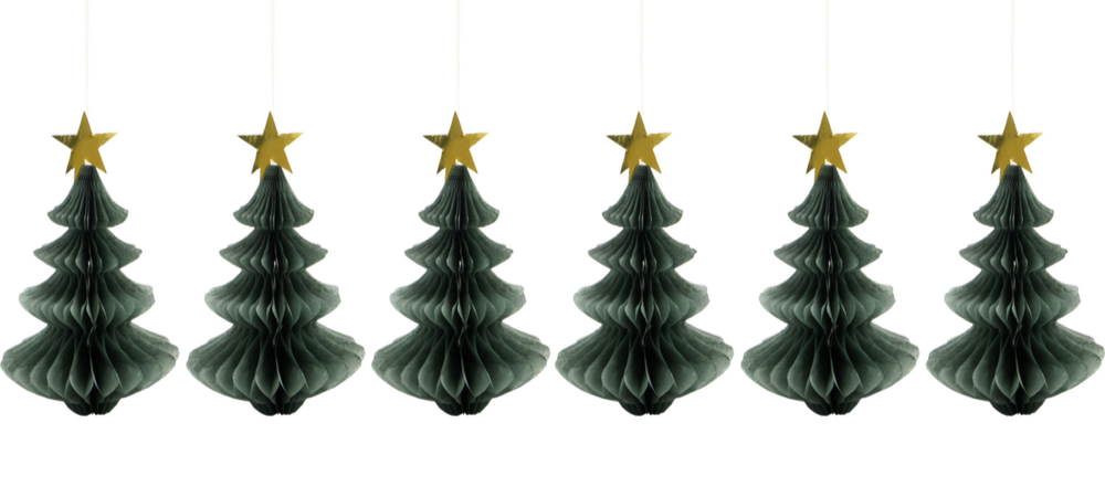 Håndlavede juleornamenter fra House Doctor - Grøn