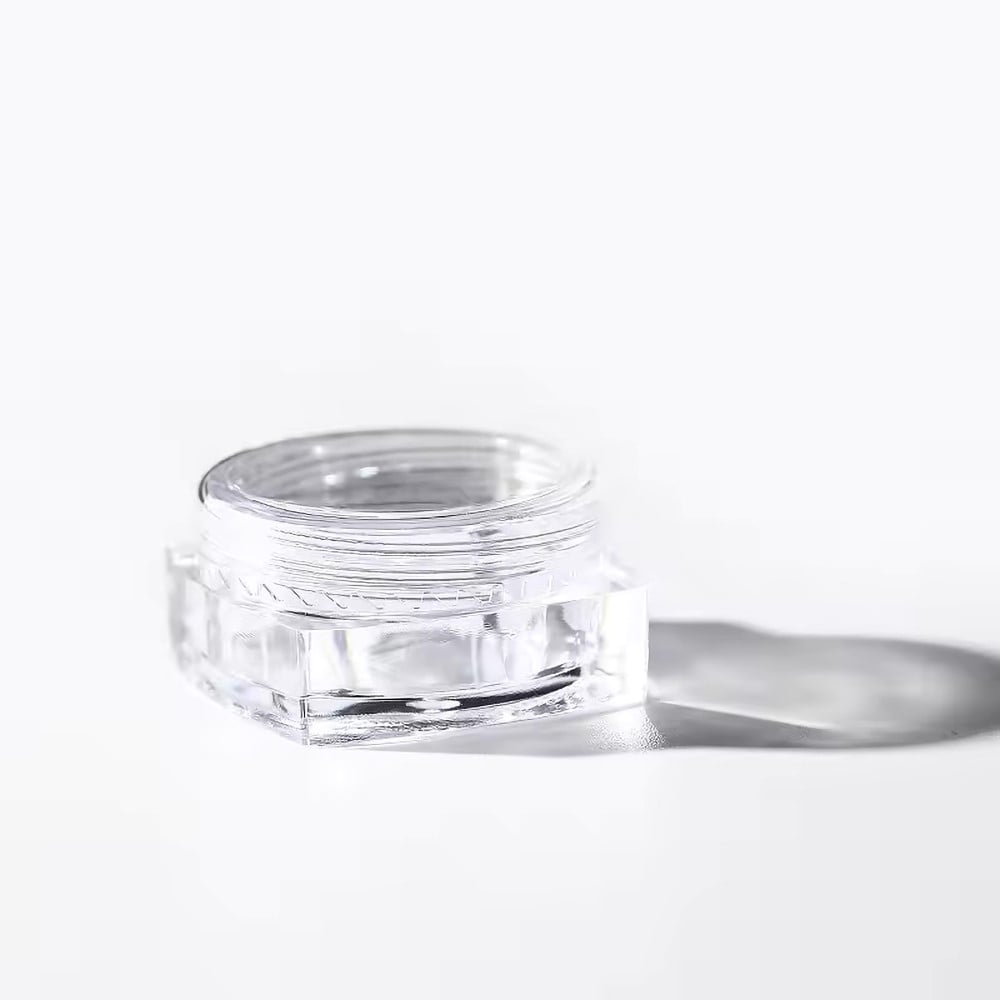 5 Ml Klar Bøtte med Låg - Perfekt til Læbepomade!