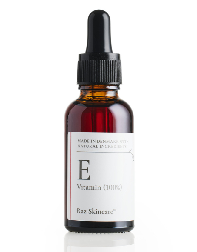 Raz Skincare E Vitamin 30 Ml – Pleje til sart hud og arvæv