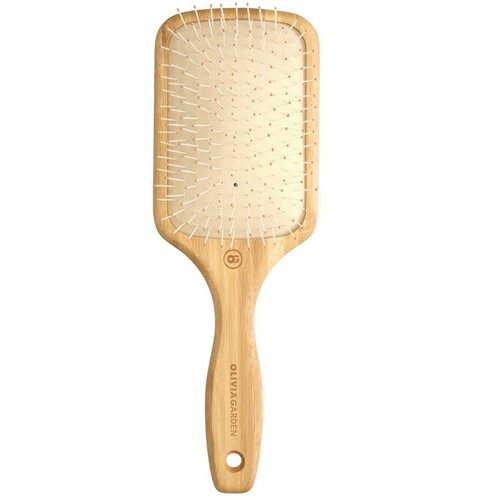 Bambus Hårbørste Touch Detangle Nylon L - Professionel Kvalitet