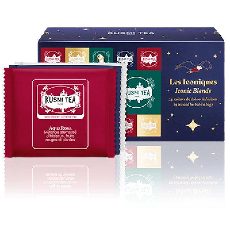 Kusmi Te Iconic Blends - 24 tebreve i gaveæske