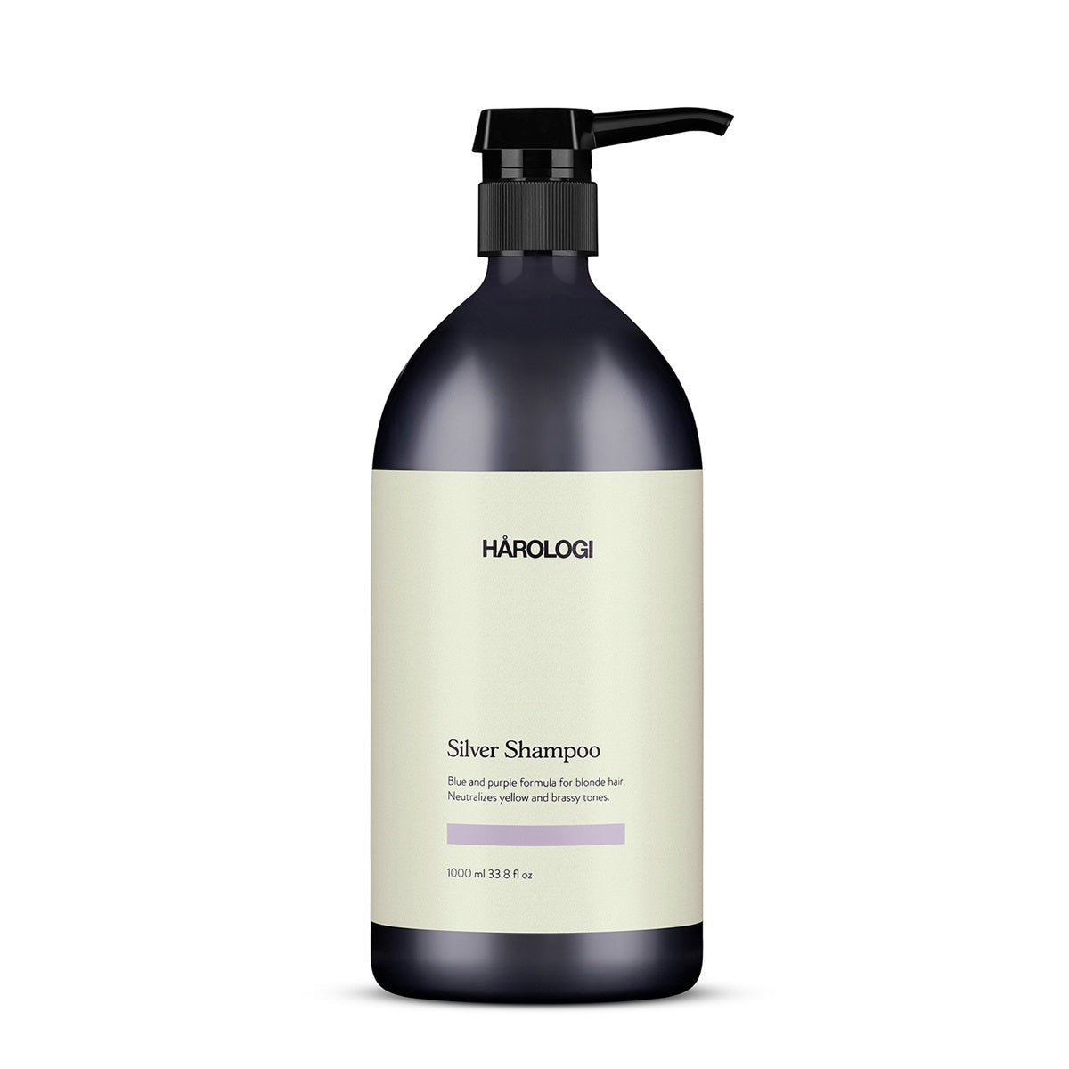 Hårologi Sølv Shampoo 1000ml - Perfekt til Farvet Hår