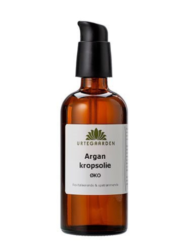 Økologisk Argan Kropsolie fra Urtegaarden - 100ml