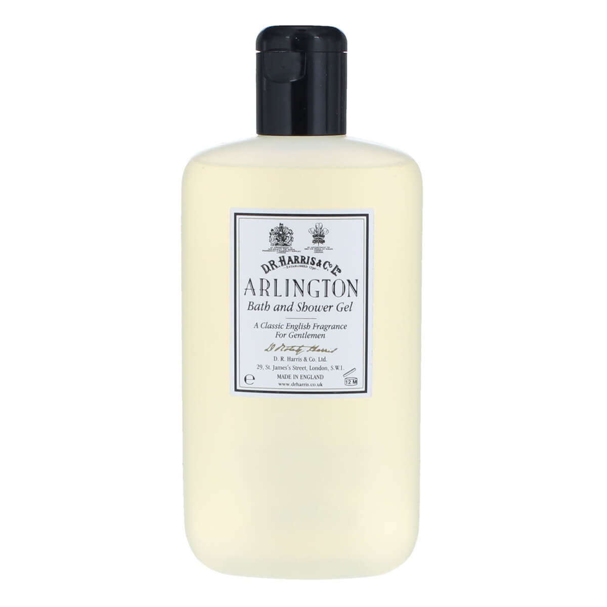 D R Harris Arlington Bad- og Brusegel 250 ml - Frisk Duft