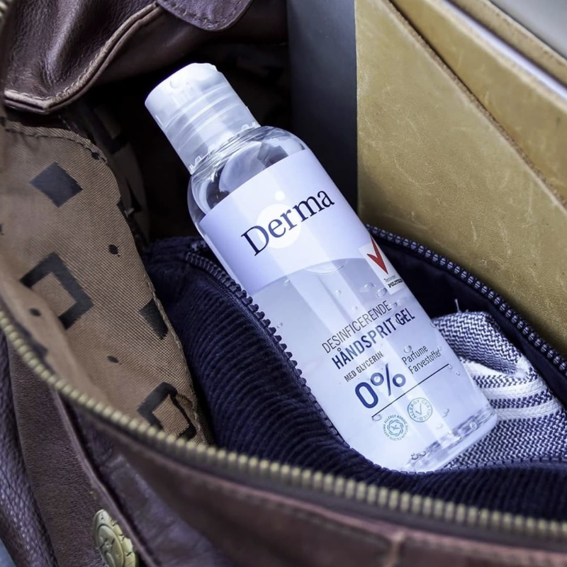 Derma Håndsprit Gel 70% - 100ml til effektiv desinfektion