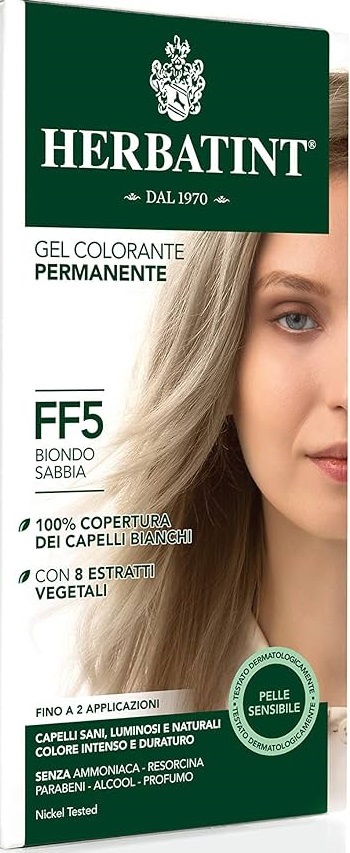Herbatint Ff5 Hårfarve Gel - Sand Blond 150ml