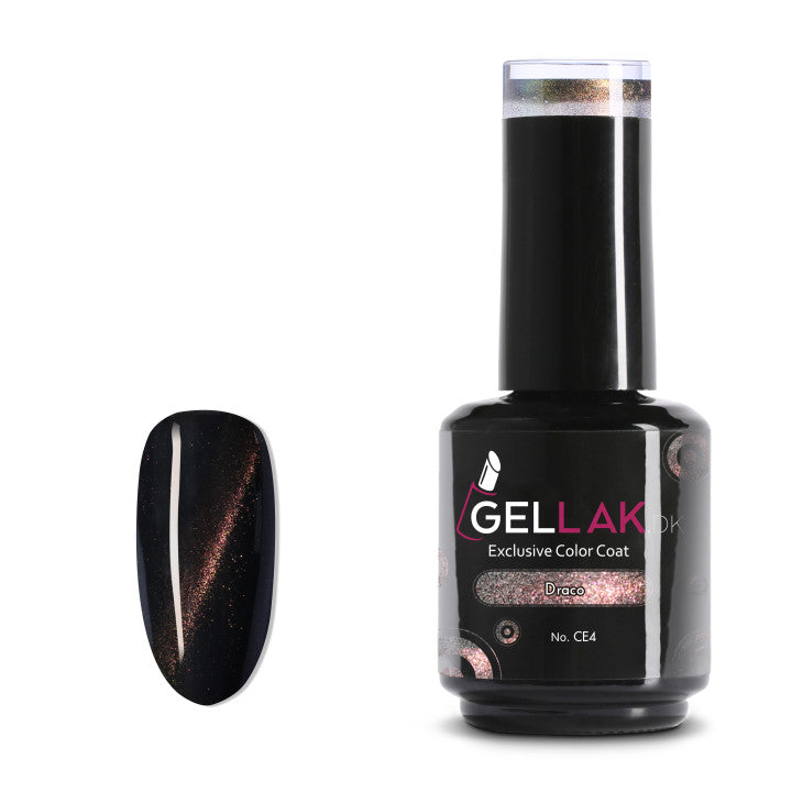 Cat Eye Gel Neglelak Bronze 15 Ml - Udsalg hos Gellak.dk