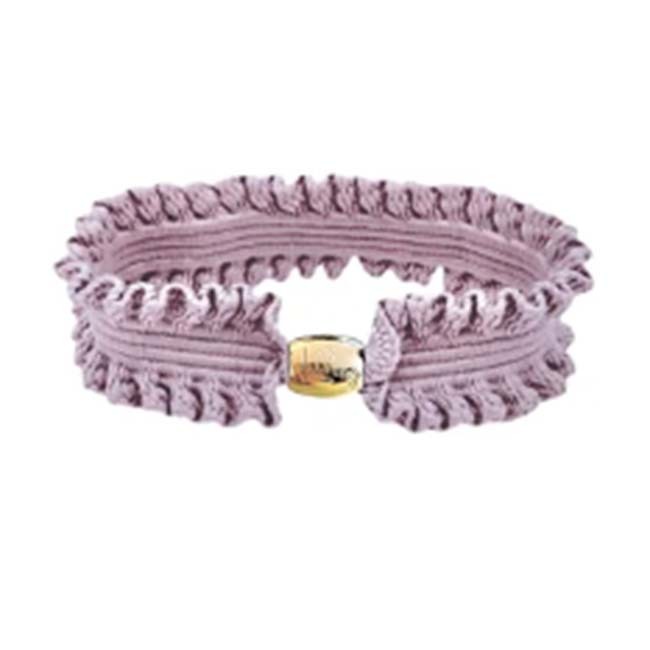 Libling Original Hårelastik i Lavendel med Guld Charm