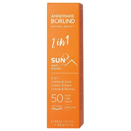 Annemarie Börlind Solcreme 2-i-1 Stick SPF 50 - Anti-aging