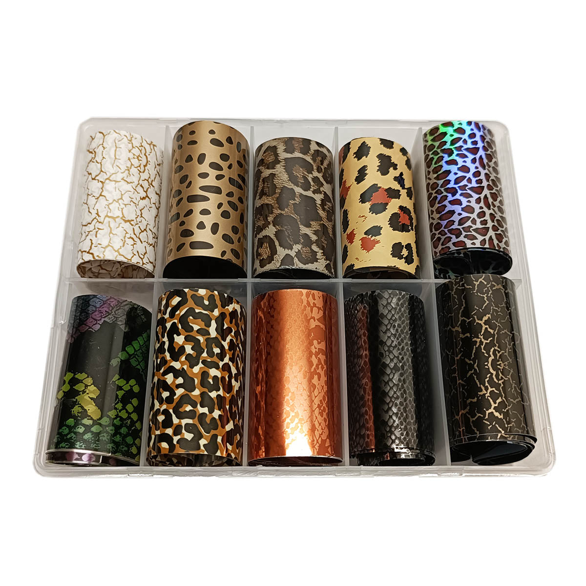 Neglefolie med Dyre Motiver til Nail Art - No 3