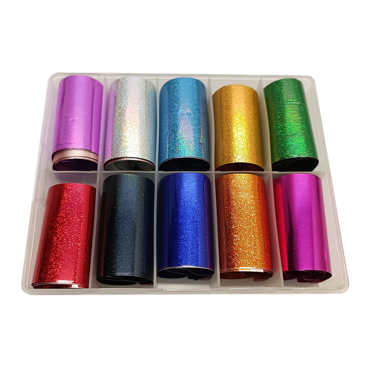Multifarvet Neglefolie til Nail Art – Fantastiske Motiver!