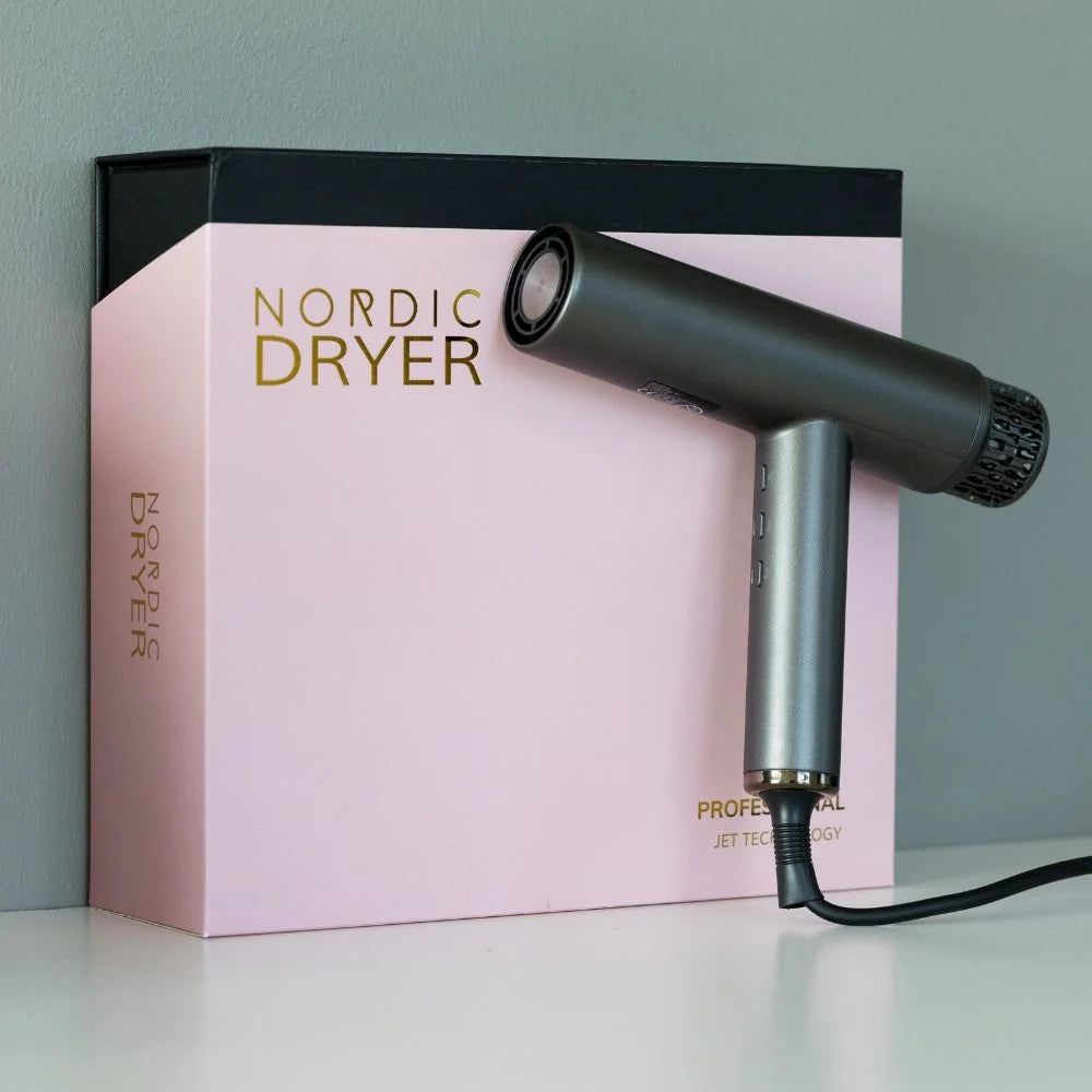 Nordic Dryer Slate Gray - Professionel Føn til Hårstyling