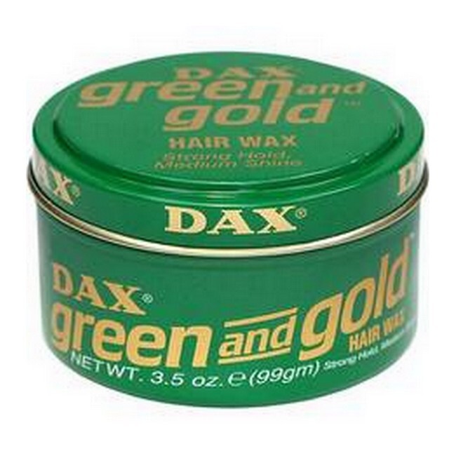 Dax Wax Green & Gold Hårvoks med Stærkt Hold