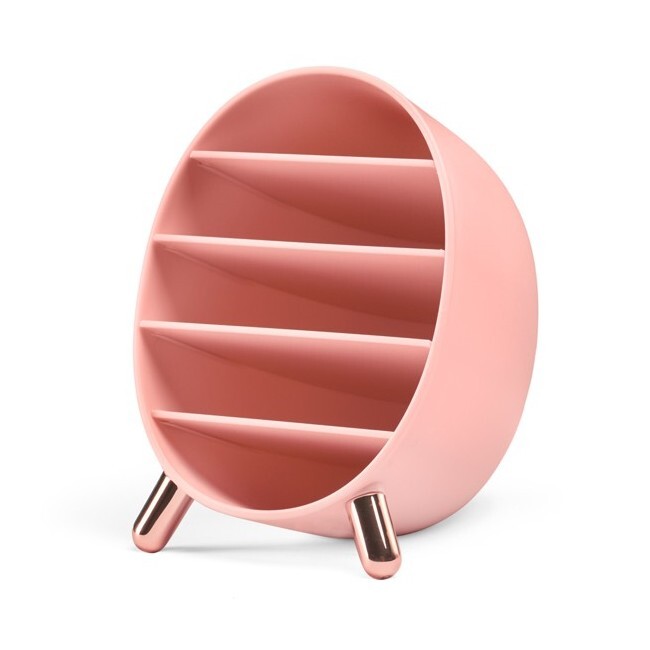 Gillian Jones Pink Makeup Organizer - Fantastisk Tilbud!