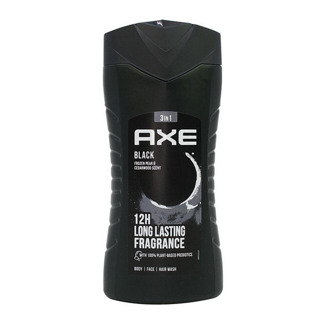 Axe Black 12h Opfriskende Shower Gel Rejse størrelse 50 ml
