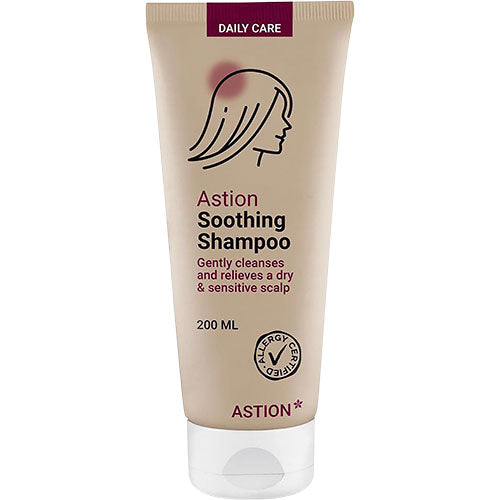 Astion Shampoo til tør hovedbund - Skånsom pleje uden parfum.