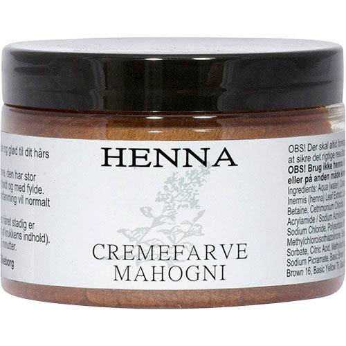 Henna Cremefarve Mahogni - Skønhed Til Dit Hår