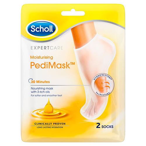 Scholl Pedimask Triple Oil Fodmaske til Fødder