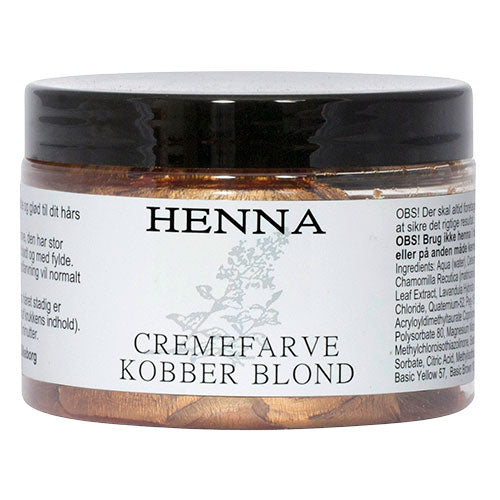 Henna Cremefarve i Kobber Blond - Skønhedstilbud!