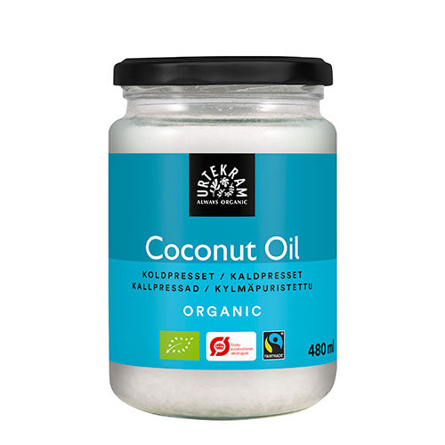 Økologisk Koldpresset Kokosolie fra Urtekram - 100% Ren!