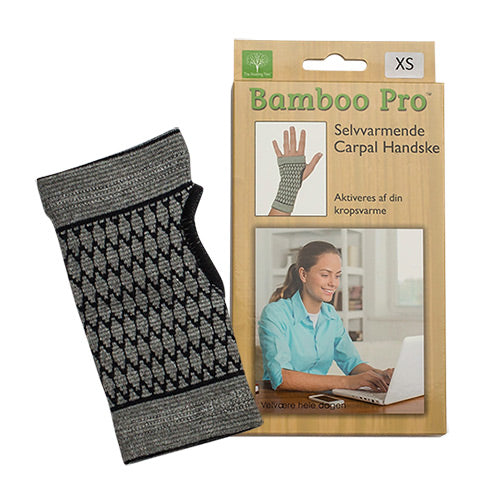 Bamboo Pro Carpal Handske - Støttebind til hænderne