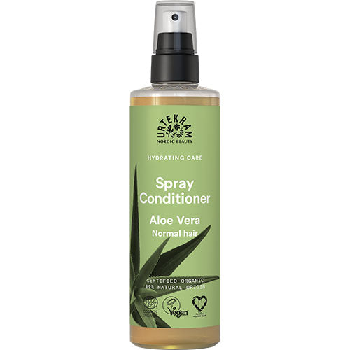 Vegansk Urtekram Aloe Vera Hårbalsam Spray