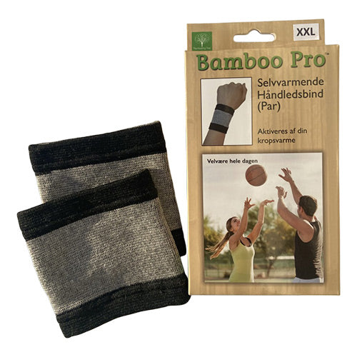 Bamboo Pro Håndledsbind - Selvvarmende Støtte til Håndled